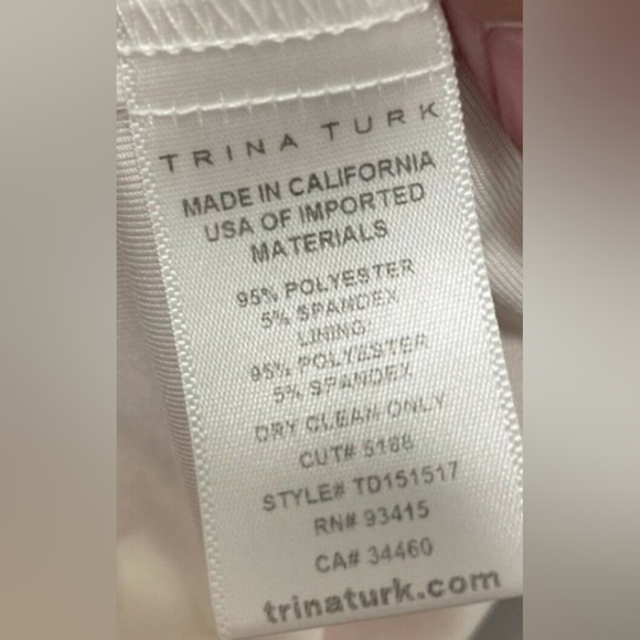 Trina Turk Felana Floral Watercolor Sleeveless Lined Jersey Dress - Picture 3 of 8